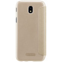 Чехол-книжка Nillkin Sparkle для Samsung J5 2017 J530 Gold