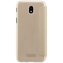 Чехол-книжка Nillkin Sparkle для Samsung J5 2017 J530 Gold