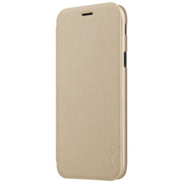 Чехол-книжка Nillkin Sparkle для Samsung J5 2017 J530 Gold