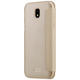 Чехол-книжка Nillkin Sparkle для Samsung J5 2017 J530 Gold