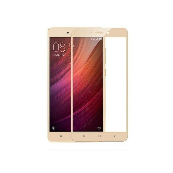 Защитное 3D стекло на Xiaomi Redmi Note 5A (Gold)