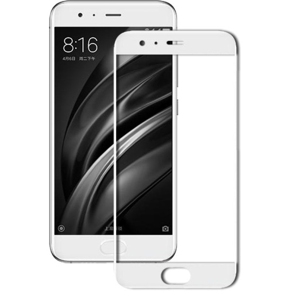 Защитное стекло Full Cover Xiaomi Mi6 White