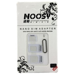 Перехідники для сім карти NOOSY 3в1 Nano SIM / Micro SIM / Standard SIM
