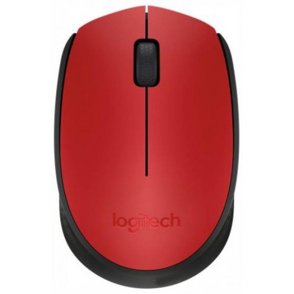 Мишка Logitech M171 USB Red/Black (910-004641)